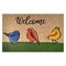First Concept First Concept 18 in. W X 30 in. L Multi-Color Welcome Birds Coir Door Mat FC-72028 - alternate 1